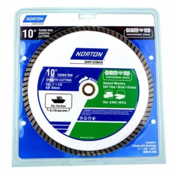 Gator Finishing Ali Industries 241445 10 in. Turbo Rim Diamond Saw Blade 241445 - main